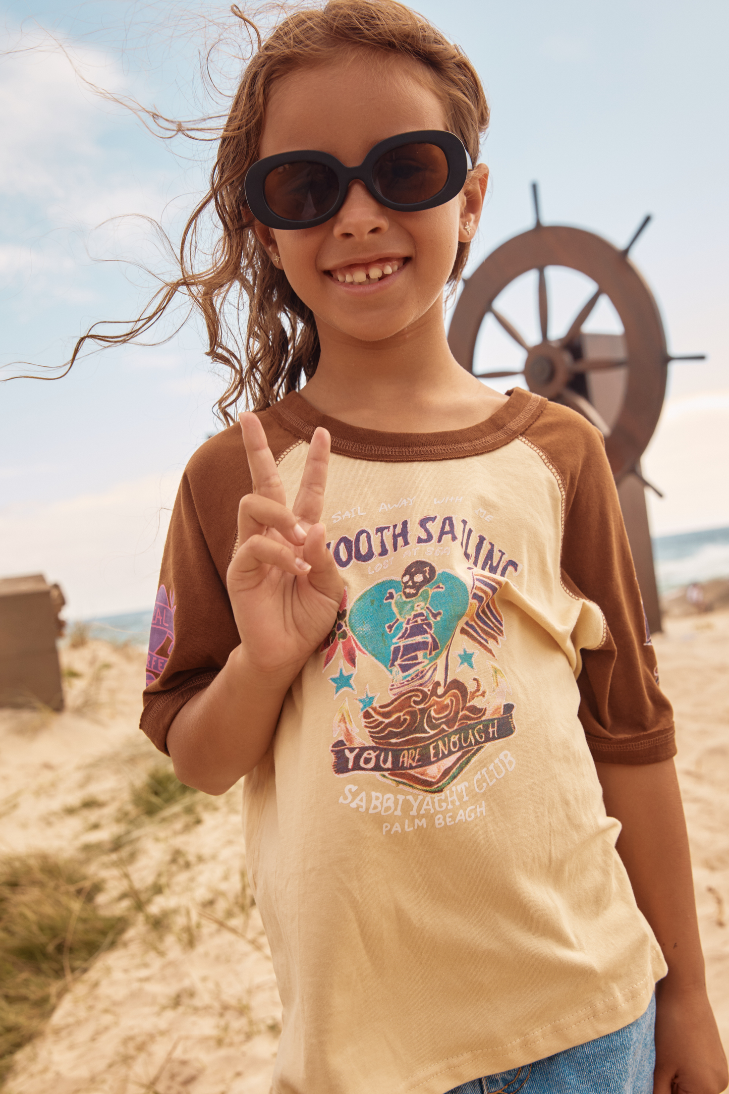 THE BE YOU RAGLAN TEE - KIDS